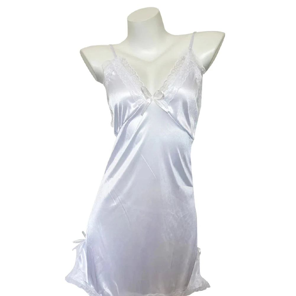 Silky Satin Nightdress – Soft & Elegant Sleepwear
